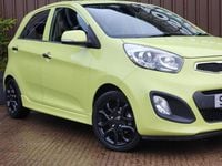 Used Kia Picanto 84 HP (61 kW) 2013 Green Hatchback