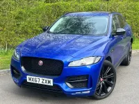 Used Jaguar F-Pace R-Sport 180 HP (132 kW) 2017 Blue SUV