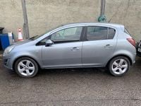 Begagnad Vauxhall Corsa 2012 Silver Halvkombi