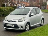 Used Toyota Aygo 2012 Silver Hatchback