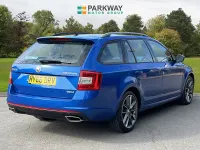Used Skoda Octavia vRS 150 HP (110 kW) 2016 Blue Estate