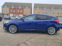 Used Ford Focus Titanium X 125 HP (91 kW) 2017 Blue Hatchback