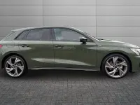 New Audi A3 Black Edition 148 HP (108 kW) 2026 District green
