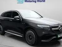 Used Mercedes EQC400 AMG line 300 kW (408 HP) 2021 Black SUV