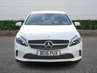 Begagnad Mercedes A200 Premium 156 HK (114 kW) 2016 Vit Halvkombi