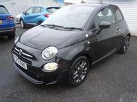 Used Fiat 500 S 2021 Black Hatchback