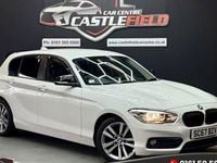 Used BMW 118 Sport Line 136 HP (100 kW) 2017 White Hatchback