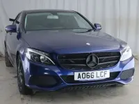 Used Mercedes C200 184 HP (135 kW) 2016 Blue Sedan