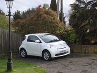used Toyota iQ 1.0 VVT-i 3dr AUTOMATIC Multidrive ONLY £20 A YEAR ROAD TAX, White