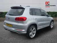 Used VW Tiguan R-line 184 HP (135 kW) 2016 Silver SUV