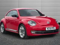 Used VW Beetle Sportline 220 HP (161 kW) 2015 Tornado red Hatchback
