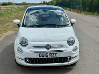 Used Fiat 500 Lounge 2016 White Hatchback
