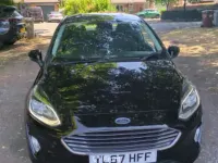 Used Ford Fiesta Zetec 101 HP (74 kW) 2018 Black Hatchback