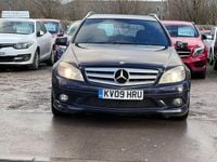 Begagnad Mercedes C220 2009 Blå Kombi