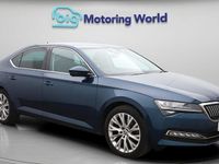 Used Skoda Superb SE L 150 HP (110 kW) 2023 Blue Hatchback