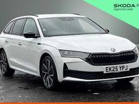Used Skoda Octavia SportLine 110 HP (80 kW) 2025 Moon white metallic Estate