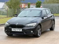 Used BMW 116 Sport Line 2017 Black Hatchback
