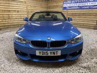 Used BMW 435 M Sport 306 HP (225 kW) 2015 Blue Cabriolet