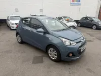 Used Hyundai i10 SE 67 HP (49 kW) 2014 Blue Hatchback