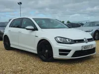 Used VW Golf VII R 2015 White Hatchback