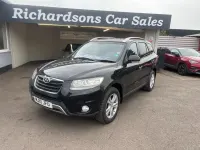 Used Hyundai Santa Fe Premium 197 HP (144 kW) 2010 Black SUV