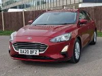 Used Ford Focus Titanium 125 HP (91 kW) 2020 Red Hatchback