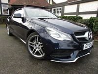 Used Mercedes E220 AMG 2015 Blue Cabriolet