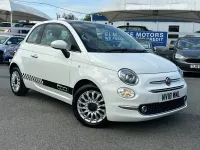 Used Fiat 500 Lounge 69 HP (50 kW) 2018 White Hatchback