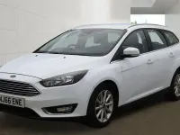 Used Ford Focus Titanium 125 HP (91 kW) 2016 White Estate