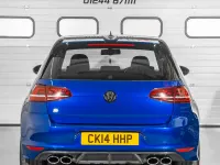 Used VW Golf VII R 450 HP (330 kW) 2014 Blue Hatchback