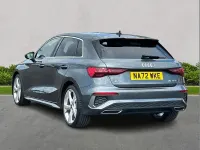 Used Audi A3 S-Line 150 HP (110 kW) 2023 Grey Sedan