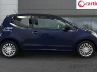 Used VW up! move up! 60 HP (44 kW) 2017 Blue Hatchback
