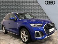 Used Audi Q5 S-Line 200 HP (147 kW) 2022 Blue SUV
