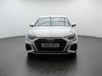 Used Audi A3 Sportback S-Line 150 HP (110 kW) 2021 White Hatchback