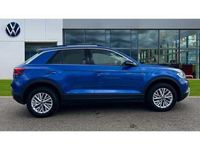 Used VW T-Roc Life 150 HP (110 kW) 2022 Ravenna blue metallic SUV