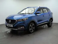 Used MG ZS Exclusive 106 HP (77 kW) 2019 Blue SUV