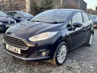 Usado Ford Fiesta Titanium 2014 Negro Utilitario
