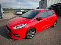 Used Ford Fiesta ST-Line 120 HP (88 kW) 2018 Red Hatchback