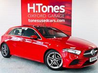 Used Mercedes A200 AMG line 163 HP (119 kW) 2019 Red Hatchback
