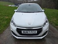 Used Peugeot 208 Allure 2017 White Hatchback