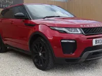 Used Land Rover Range Rover evoque HSE Dynamic 2017 Red Estate