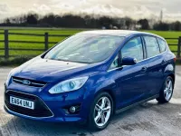 Used Ford C-MAX Titanium X 125 HP (91 kW) 2014 Blue MPV