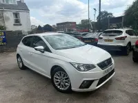 Used Seat Ibiza SE Technology 95 HP (69 kW) 2018 White Hatchback
