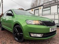 Used Skoda Rapid Sport 110 HP (80 kW) 2016 Green Hatchback
