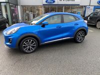 Used Ford Puma Titanium 2023 Blue Hatchback