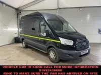 Used Ford Transit 130 HP (95 kW) 2019 Black Van