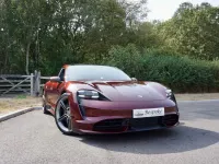 Used Porsche Taycan 500 kW (680 HP) 2022 Red Sedan