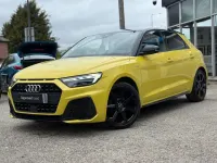 Used Audi A1 Sportback Black Edition 95 HP (69 kW) 2021 Yellow Hatchback