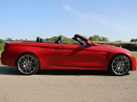 Usado BMW M4 Cabriolet Competition Edition 2017 Rojo Descapotable