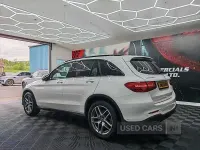 Used Mercedes GLC220 AMG line 2017 White Estate